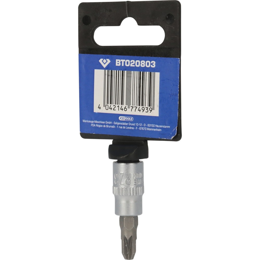 Produktabbildung Nr. 8: BRILLIANT TOOLS 1/4" PZ Kreuzschlitz Bit-Stecknuss, PZ3