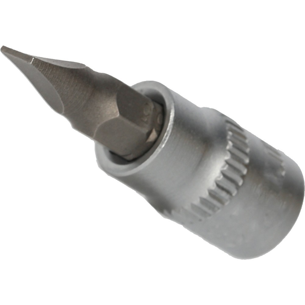 Produktabbildung: BRILLIANT TOOLS 1/4" Schlitz Bit-Stecknuss, 1,2 x 7 mm