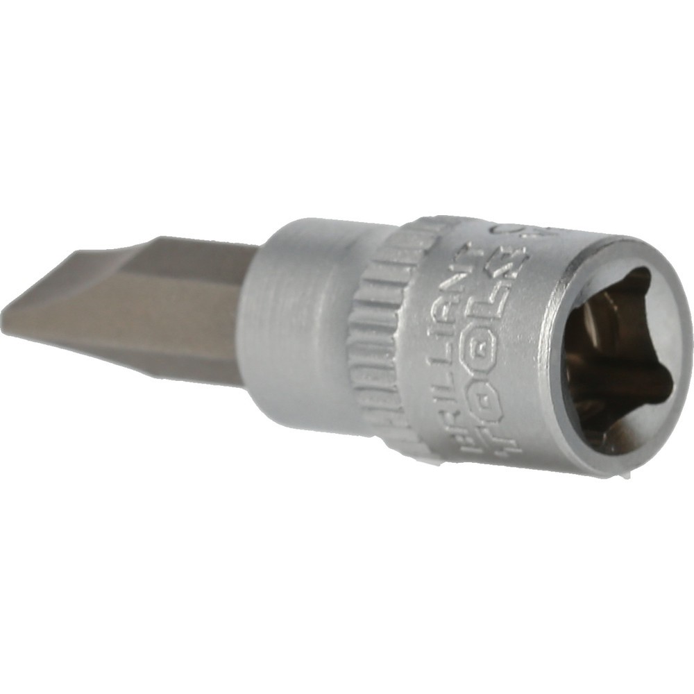 Produktabbildung Nr. 3: BRILLIANT TOOLS 1/4" Schlitz Bit-Stecknuss, 1,2 x 7 mm