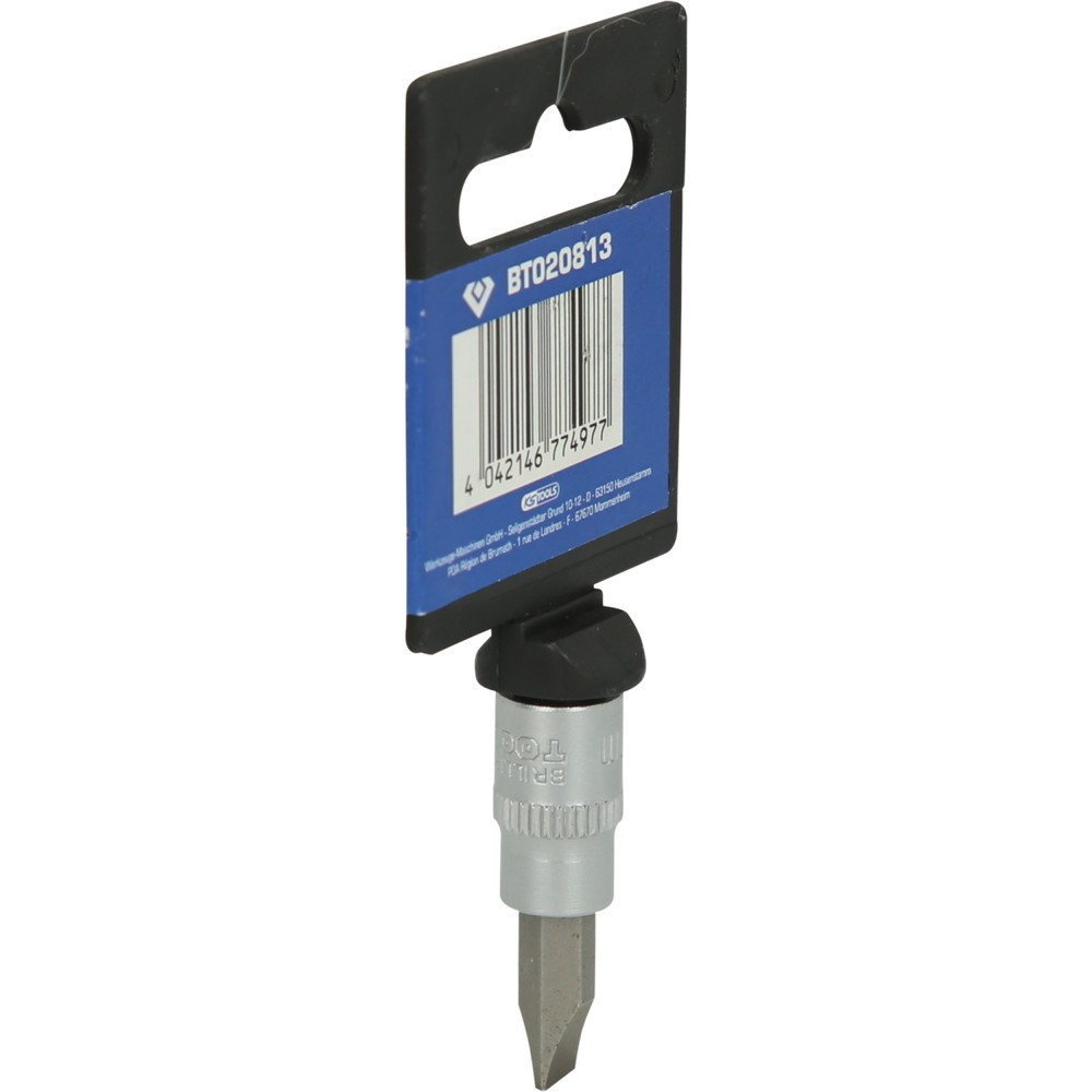 Produktabbildung Nr. 7: BRILLIANT TOOLS 1/4" Schlitz Bit-Stecknuss, 1,2 x 7 mm