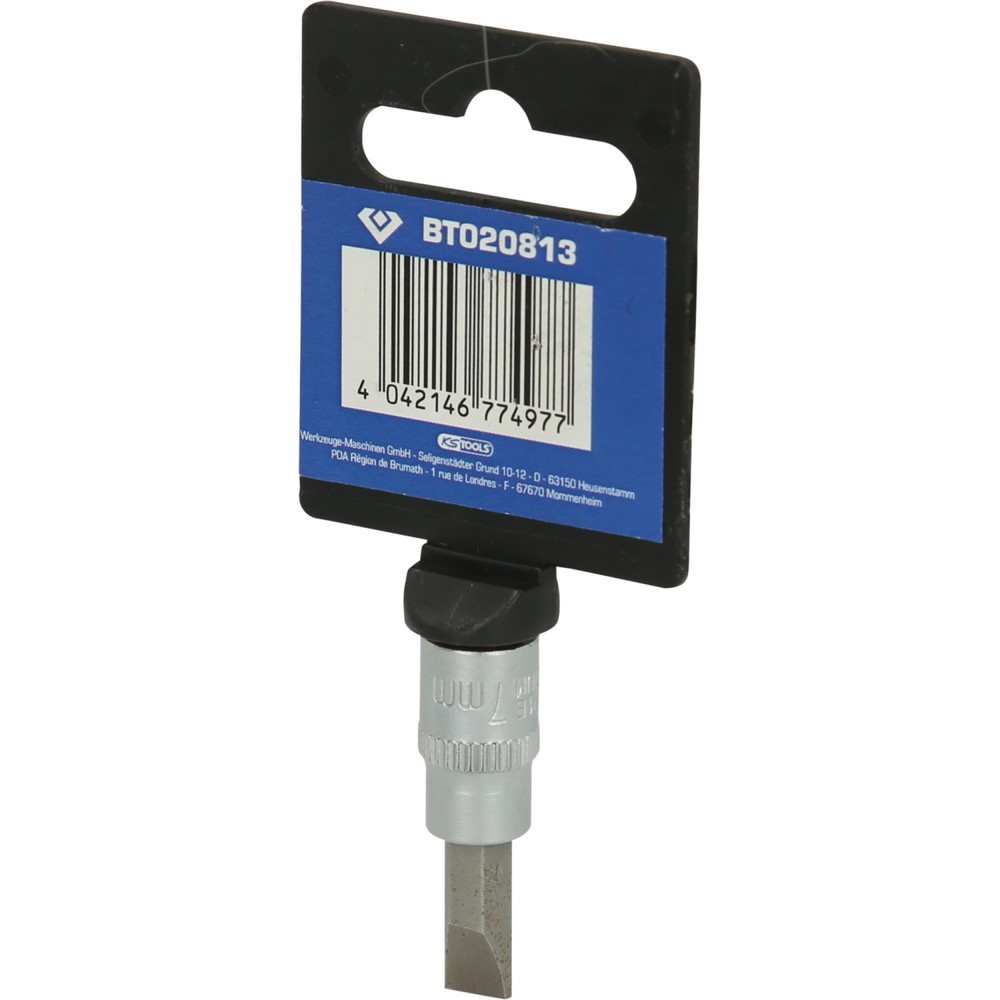 Produktabbildung Nr. 8: BRILLIANT TOOLS 1/4" Schlitz Bit-Stecknuss, 1,2 x 7 mm
