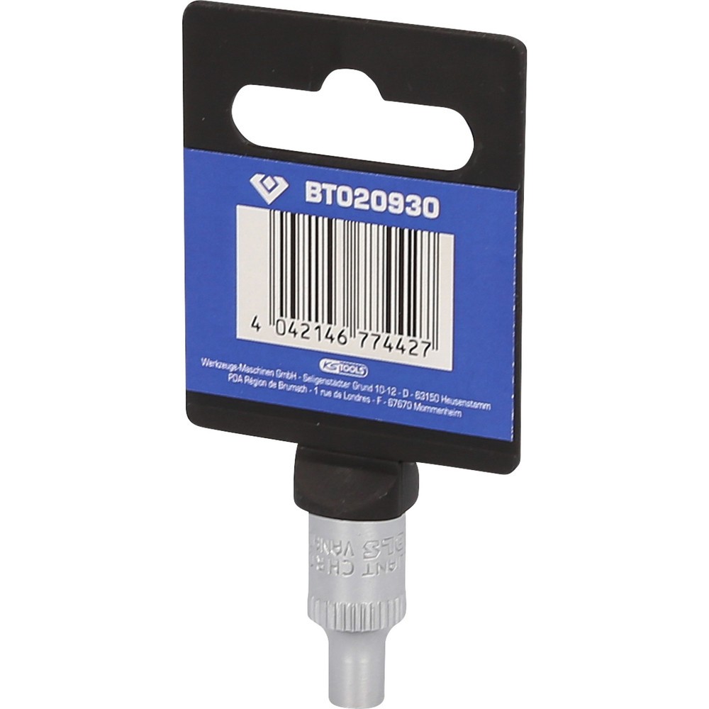 Produktabbildung Nr. 7: BRILLIANT TOOLS 1/4" Sechskant-Stecknuss, 4 mm
