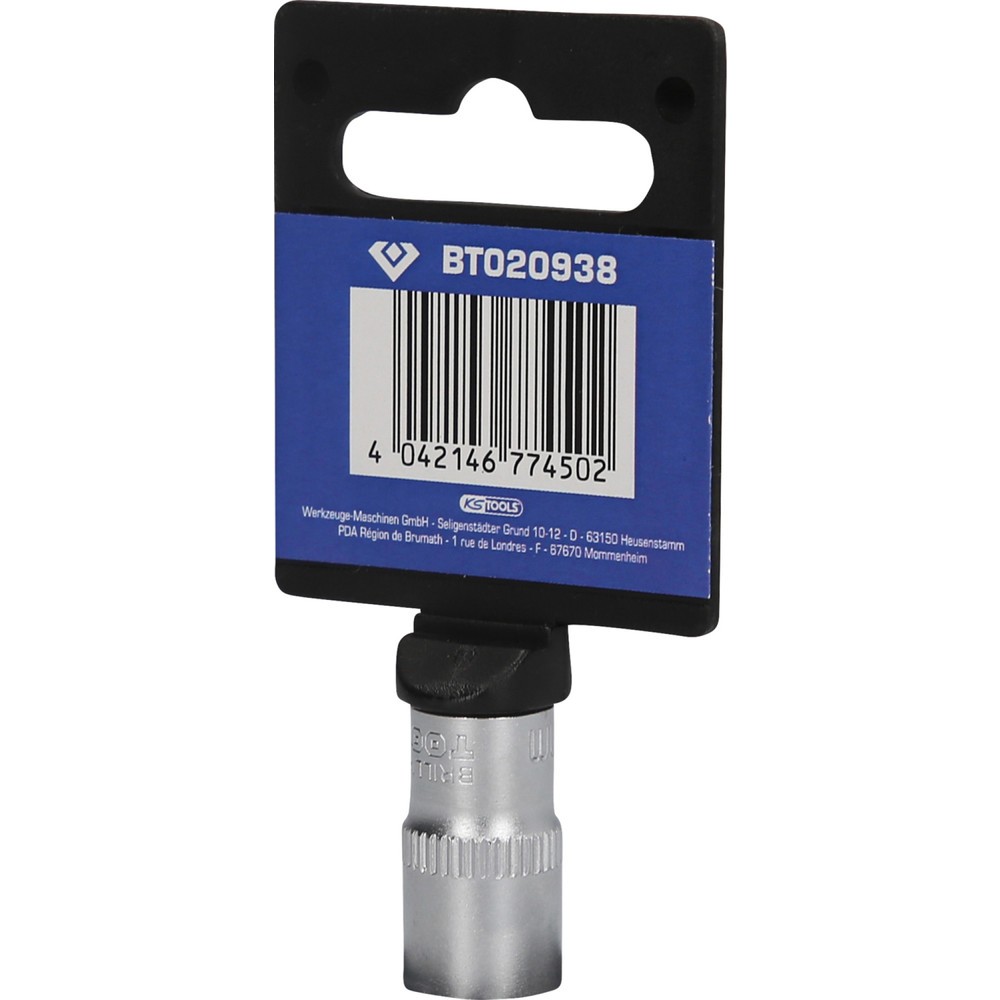 Produktabbildung Nr. 7: BRILLIANT TOOLS 1/4" Sechskant-Stecknuss, 10 mm