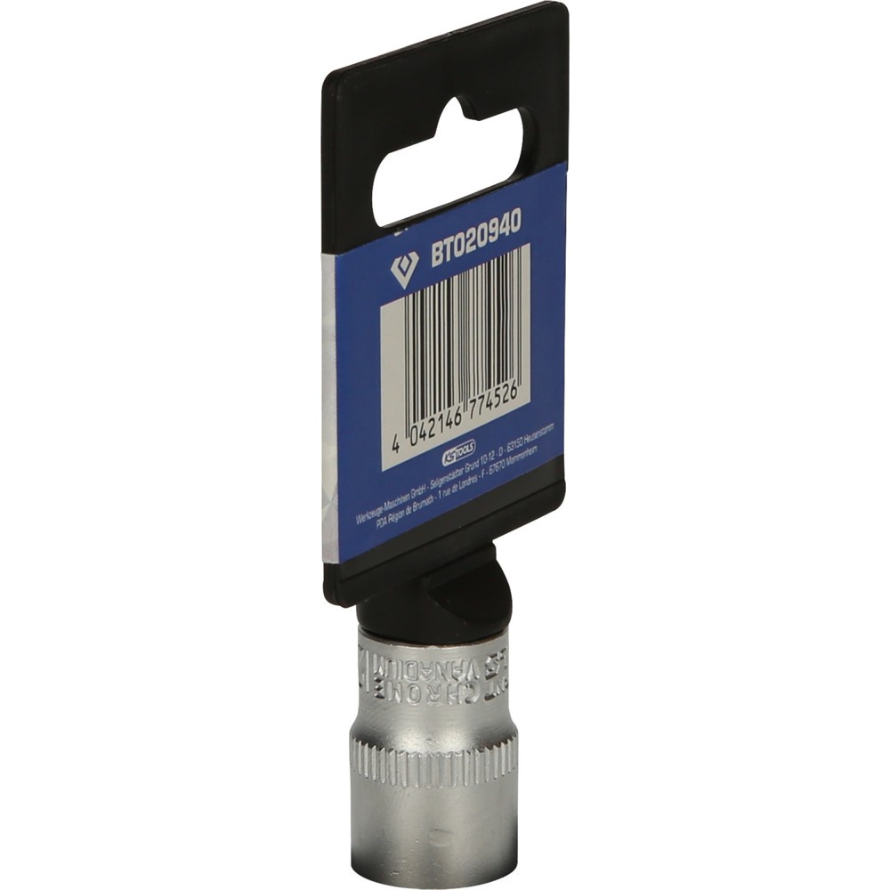 Produktabbildung Nr. 6: BRILLIANT TOOLS 1/4" Sechskant-Stecknuss, 12 mm