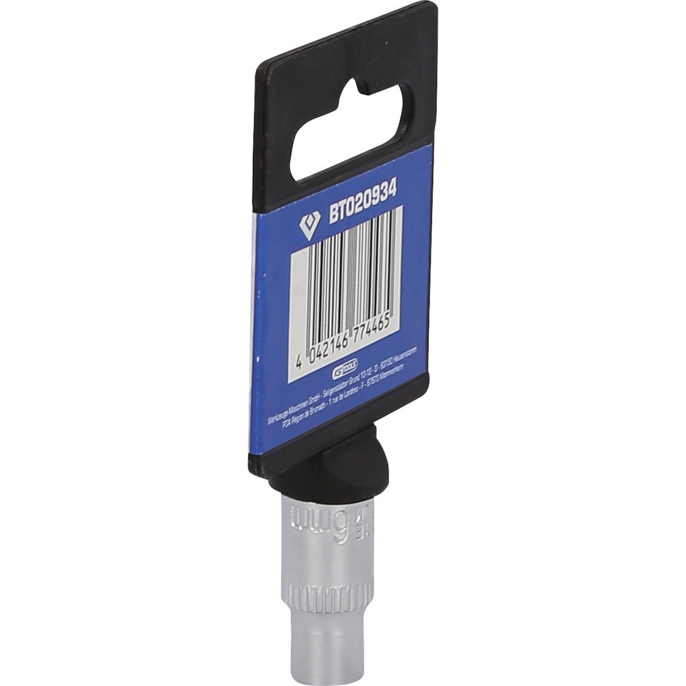 Produktabbildung Nr. 6: BRILLIANT TOOLS 1/4" Sechskant-Stecknuss, 6 mm