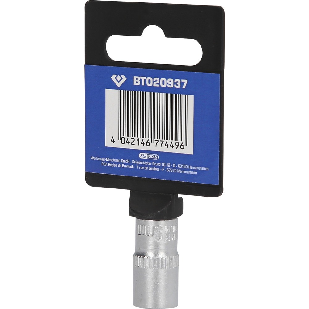Produktabbildung Nr. 7: BRILLIANT TOOLS 1/4" Sechskant-Stecknuss, 9 mm