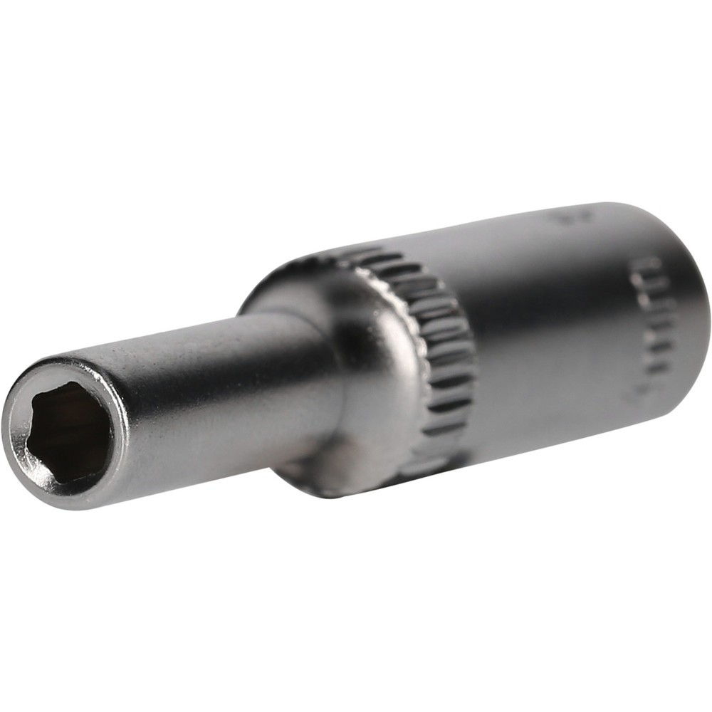 Produktabbildung: BRILLIANT TOOLS 1/4" Sechskant-Stecknuss, lange Ausführung, 4 mm