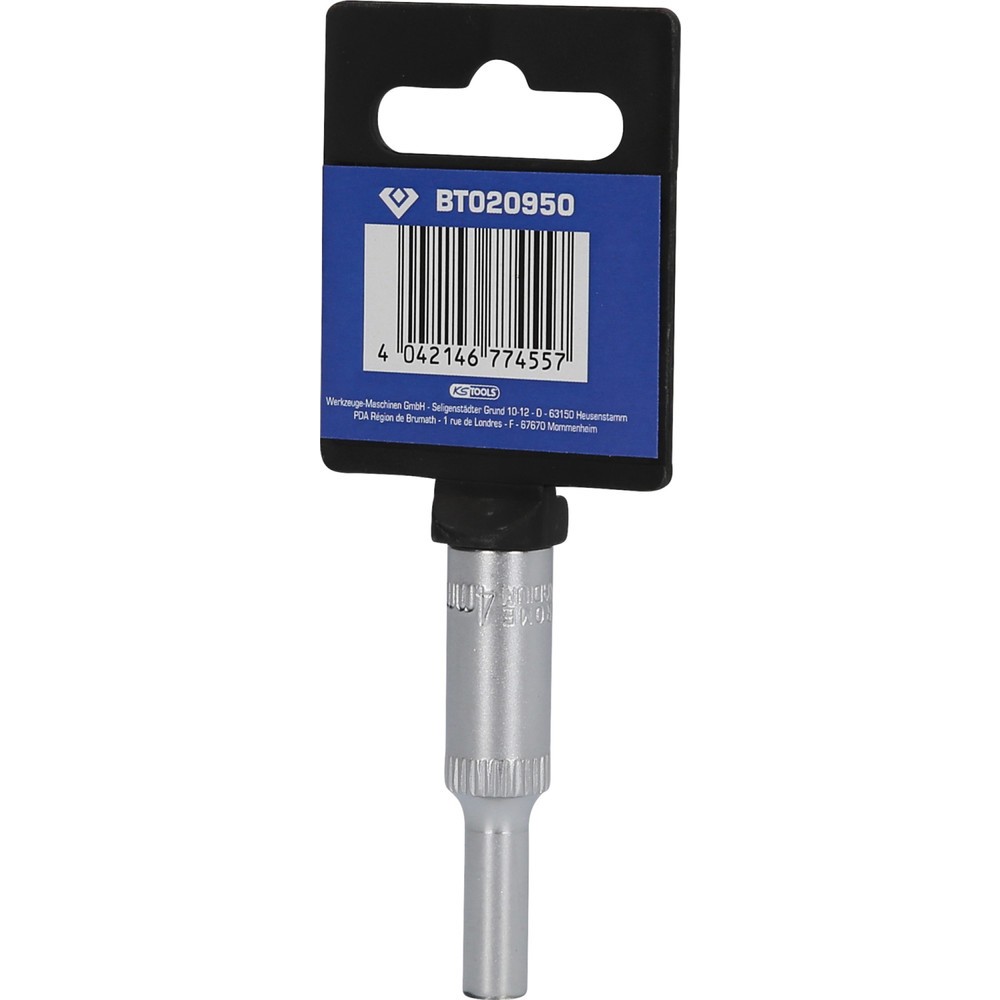 Produktabbildung Nr. 7: BRILLIANT TOOLS 1/4" Sechskant-Stecknuss, lange Ausführung, 4 mm