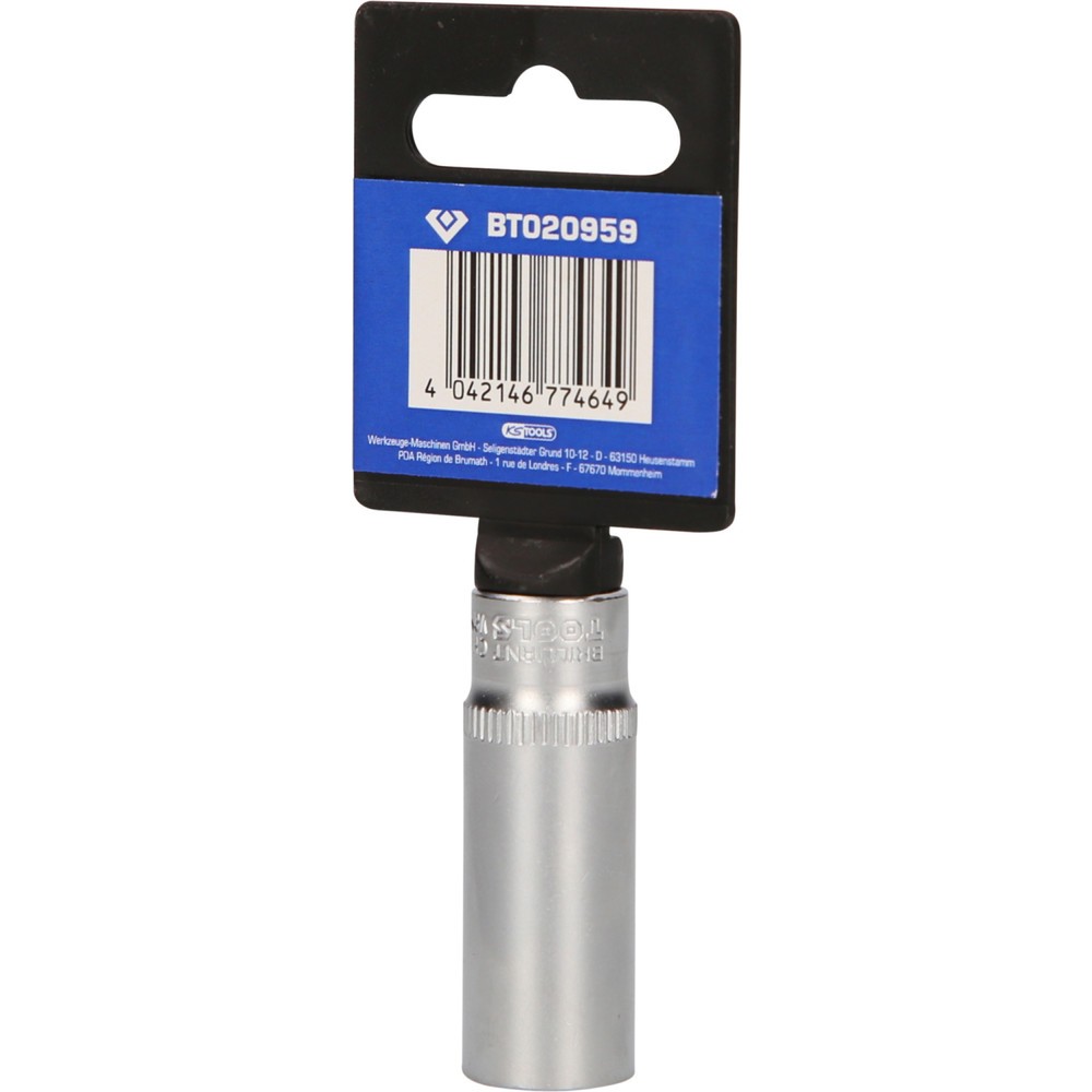 Produktabbildung Nr. 7: BRILLIANT TOOLS 1/4" Sechskant-Stecknuss, lange Ausführung, 13 mm