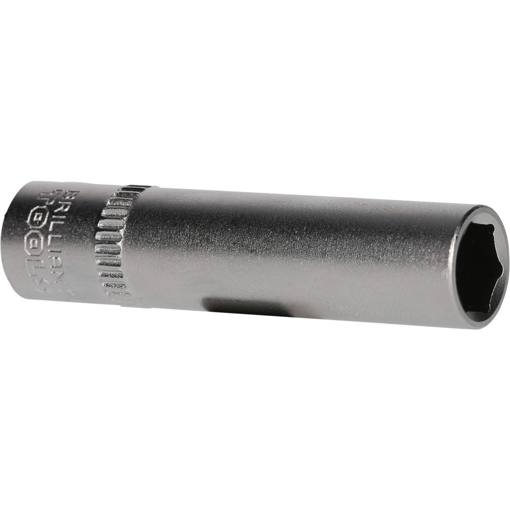 Produktabbildung Nr. 5: BRILLIANT TOOLS 1/4" Sechskant-Stecknuss, lange Ausführung, 8 mm