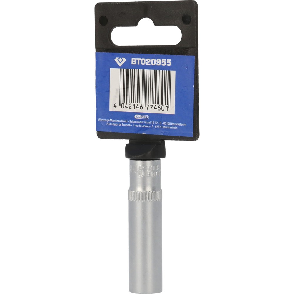 Produktabbildung Nr. 8: BRILLIANT TOOLS 1/4" Sechskant-Stecknuss, lange Ausführung, 9 mm