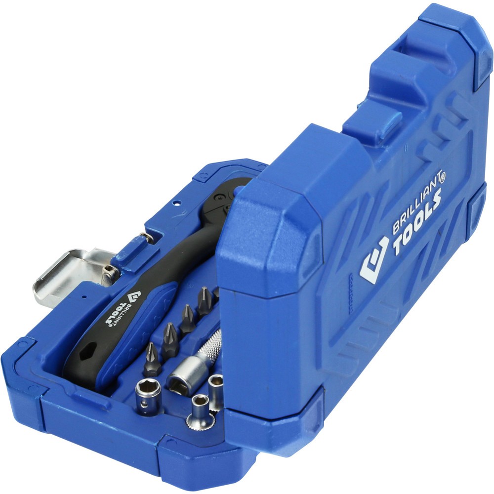Produktabbildung Nr. 2: BRILLIANT TOOLS 1/4" Steckschlüssel-Satz, 23-tlg