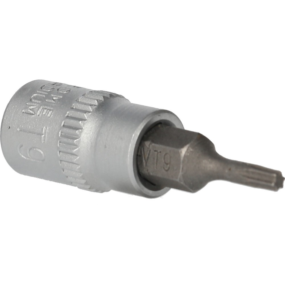 Produktabbildung Nr. 4: BRILLIANT TOOLS 1/4" Torx-Bit-Stecknuss, mit Stirnlochbohrung, TB9