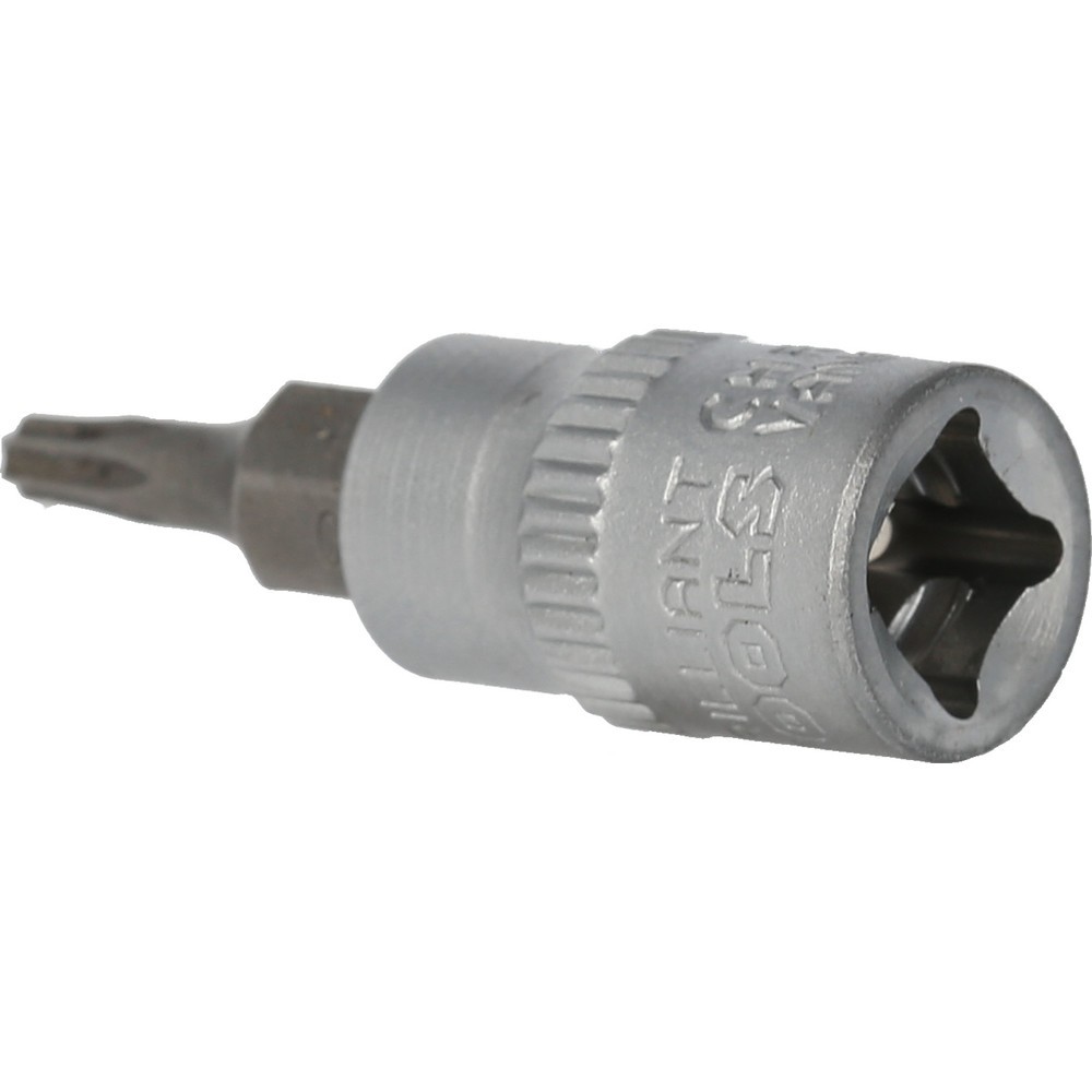 Produktabbildung Nr. 2: BRILLIANT TOOLS 1/4" Torx-Bit-Stecknuss, mit Stirnlochbohrung, TB10