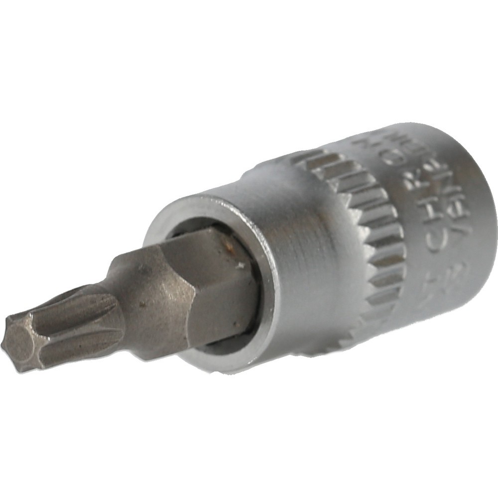 Produktabbildung: BRILLIANT TOOLS 1/4" Torx-Bit-Stecknuss, mit Stirnlochbohrung, TB20