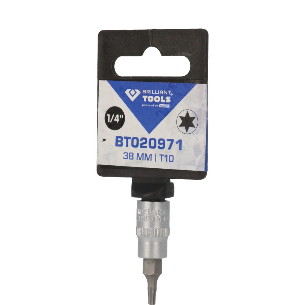 Produktabbildung Nr. 6: BRILLIANT TOOLS 1/4" Torx-Bit-Stecknuss, T10
