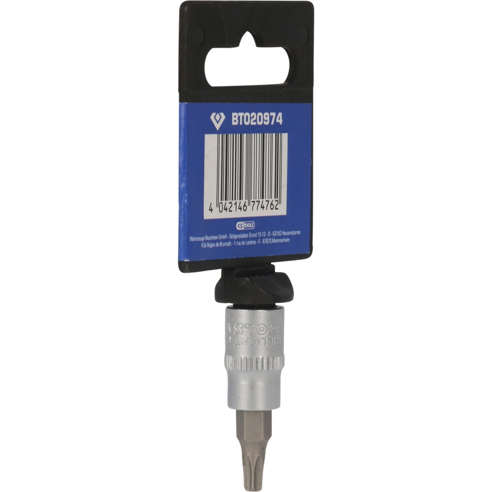 Produktabbildung Nr. 7: BRILLIANT TOOLS 1/4" Torx-Bit-Stecknuss, T25