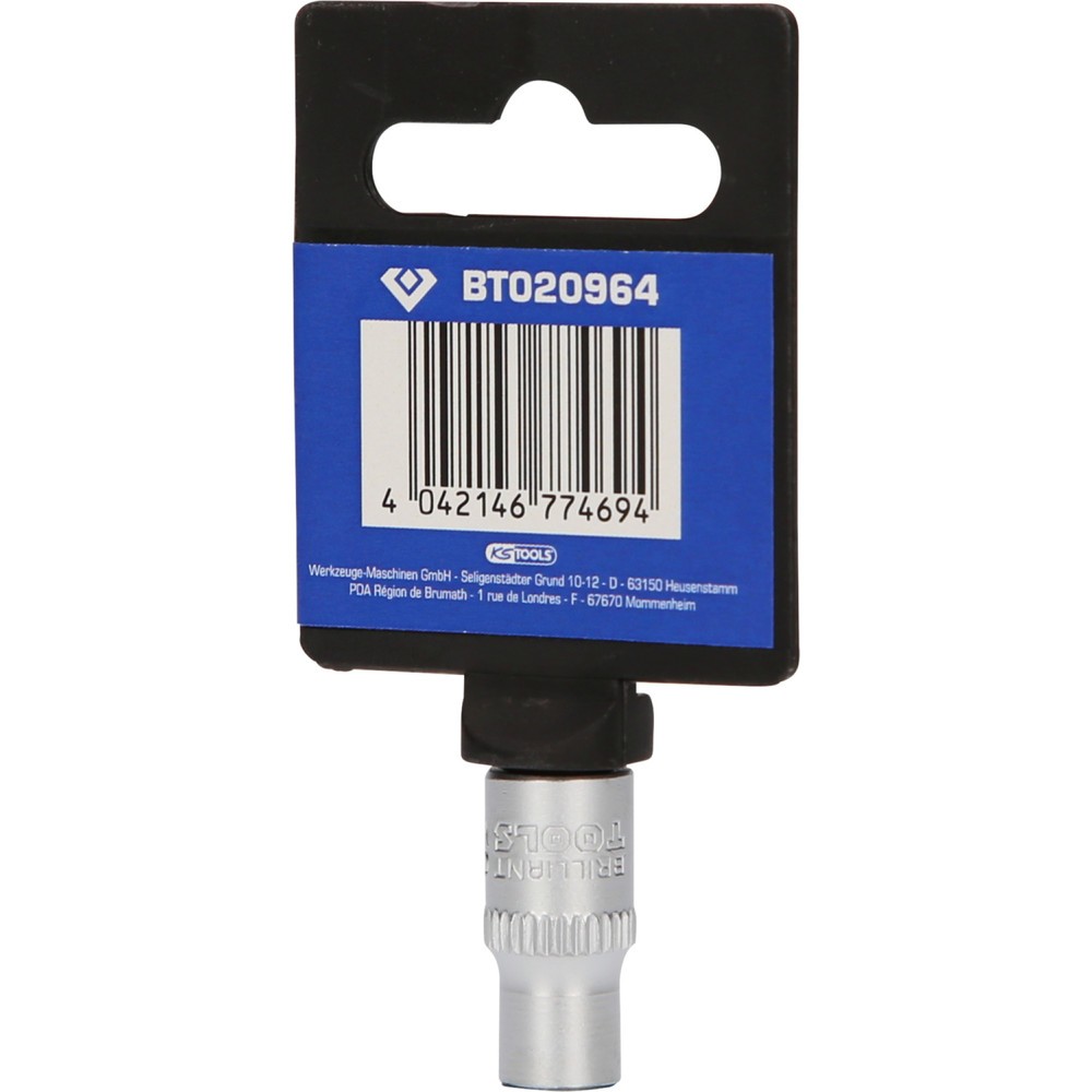 Produktabbildung Nr. 7: BRILLIANT TOOLS 1/4" Torx-E-Stecknuss, E8