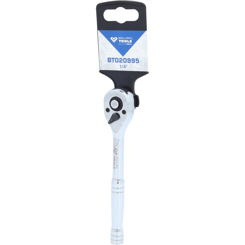 Produktabbildung Nr. 9: BRILLIANT TOOLS 1/4" Umschaltknarre mit Metallgriff