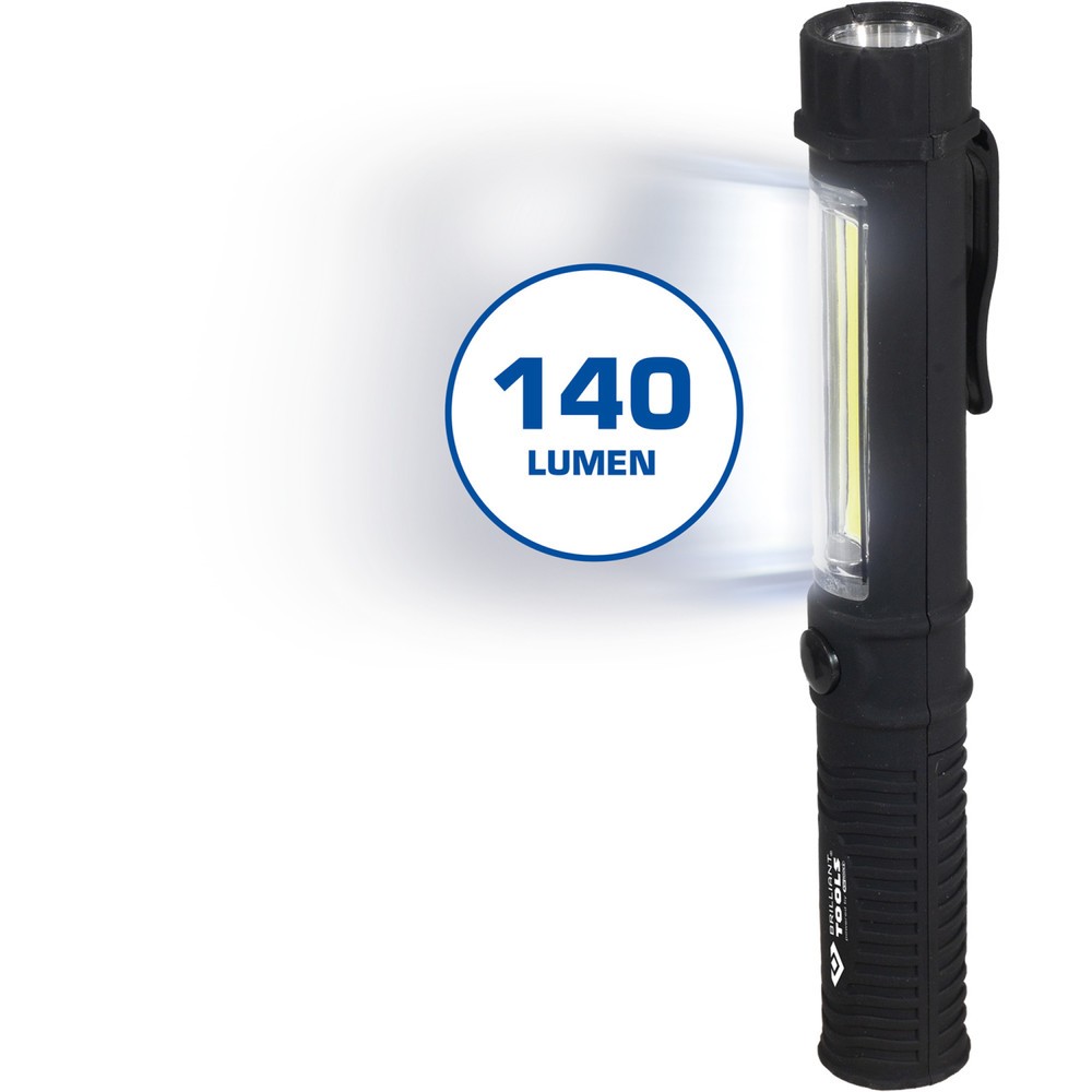 Produktabbildung Nr. 4: BRILLIANT TOOLS 2 in 1 COB-Taschenlampe mit 140 Lumen