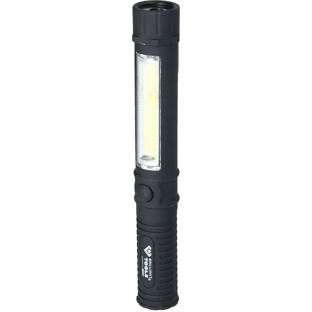 Produktabbildung Nr. 11: BRILLIANT TOOLS 2 in 1 COB-Taschenlampe mit 140 Lumen