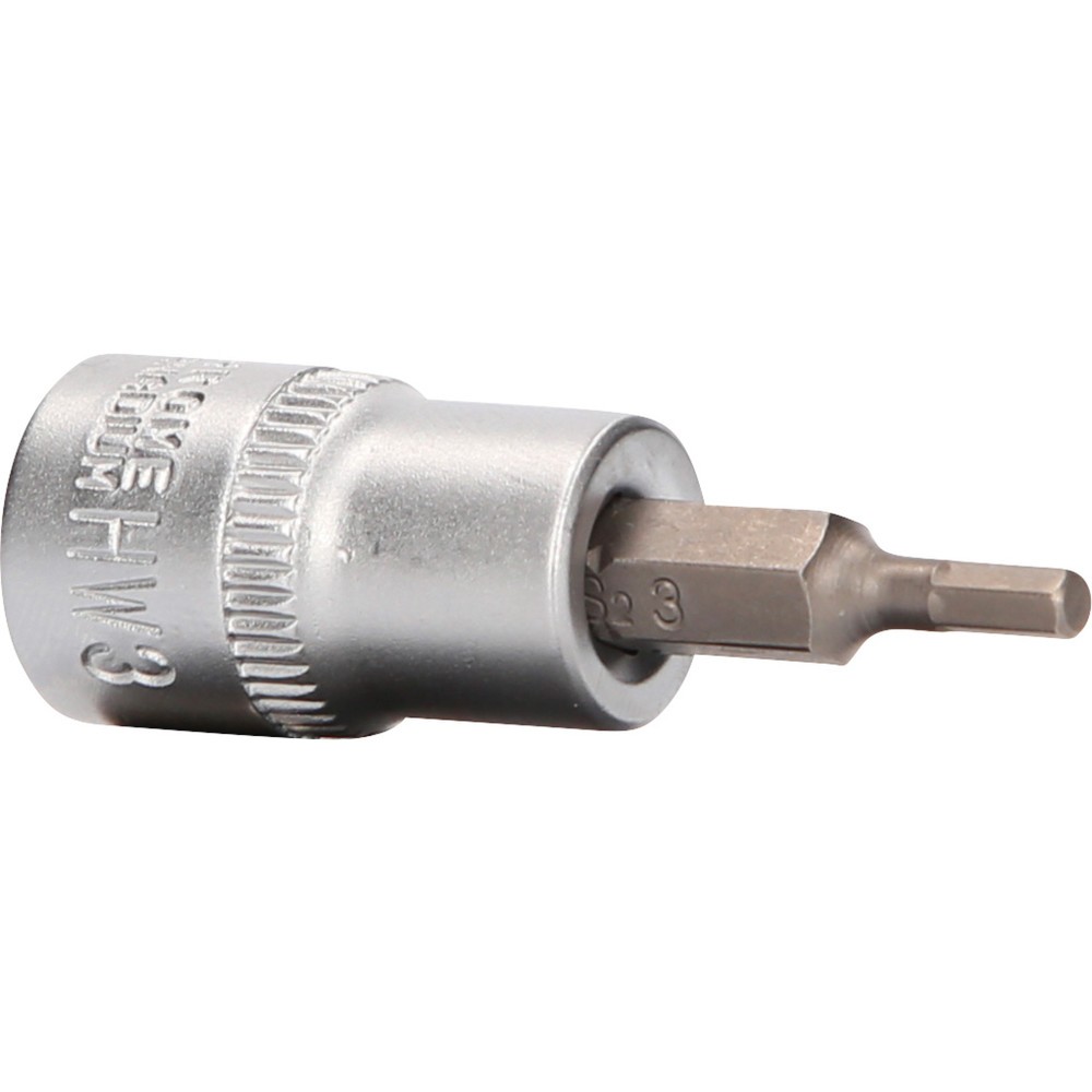 Produktabbildung: BRILLIANT TOOLS 3/8" Innensechskant Bit-Stecknuss, 3 mm