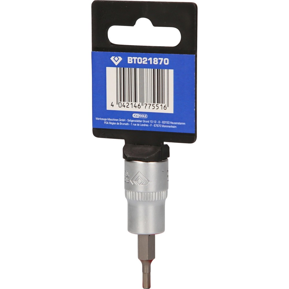 Produktabbildung Nr. 7: BRILLIANT TOOLS 3/8" Innensechskant Bit-Stecknuss, 3 mm
