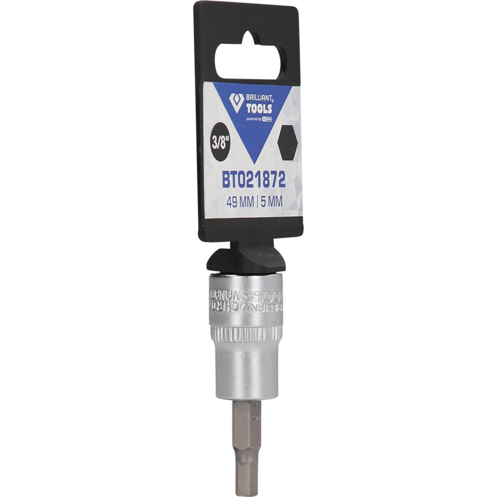 Produktabbildung Nr. 8: BRILLIANT TOOLS 3/8" Innensechskant Bit-Stecknuss, 5 mm