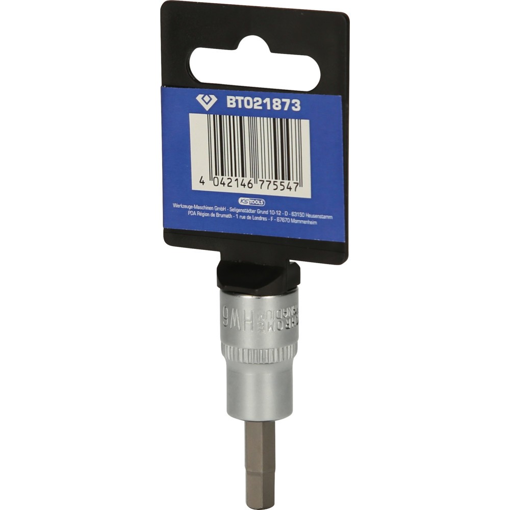 Produktabbildung Nr. 7: BRILLIANT TOOLS 3/8" Innensechskant Bit-Stecknuss, 6 mm