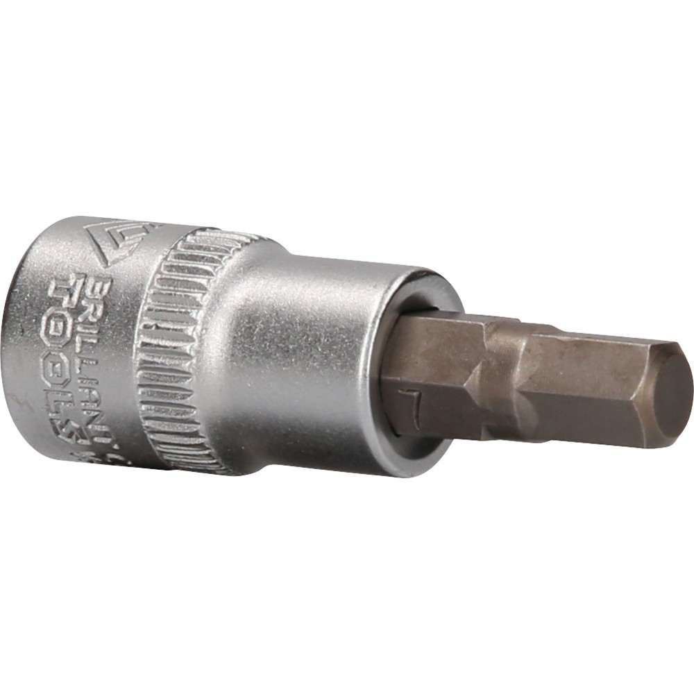 Produktabbildung: BRILLIANT TOOLS 3/8" Innensechskant Bit-Stecknuss, 7 mm