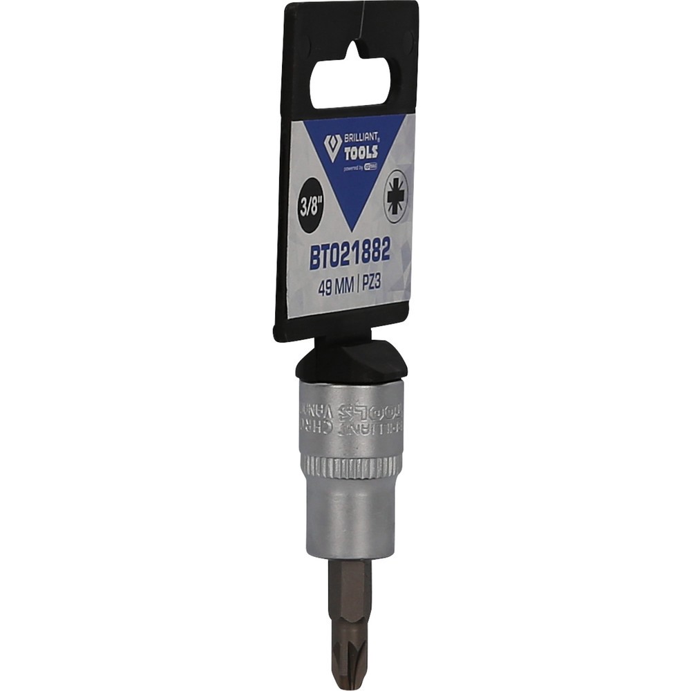 Produktabbildung Nr. 8: BRILLIANT TOOLS 3/8" PZ Kreuzschlitz Bit-Stecknuss, PZ3