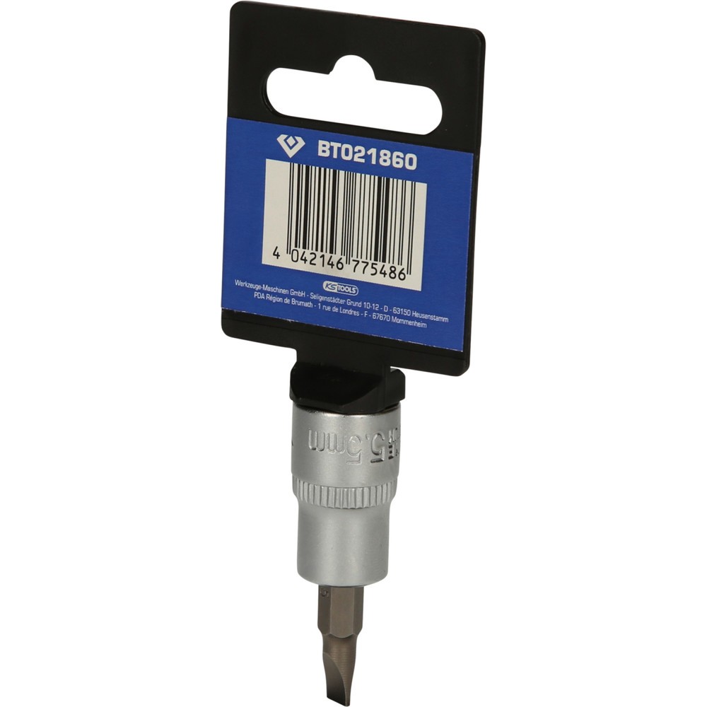 Produktabbildung Nr. 7: BRILLIANT TOOLS 3/8" Schlitz Bit-Stecknuss, 0,8 x 5,5 mm