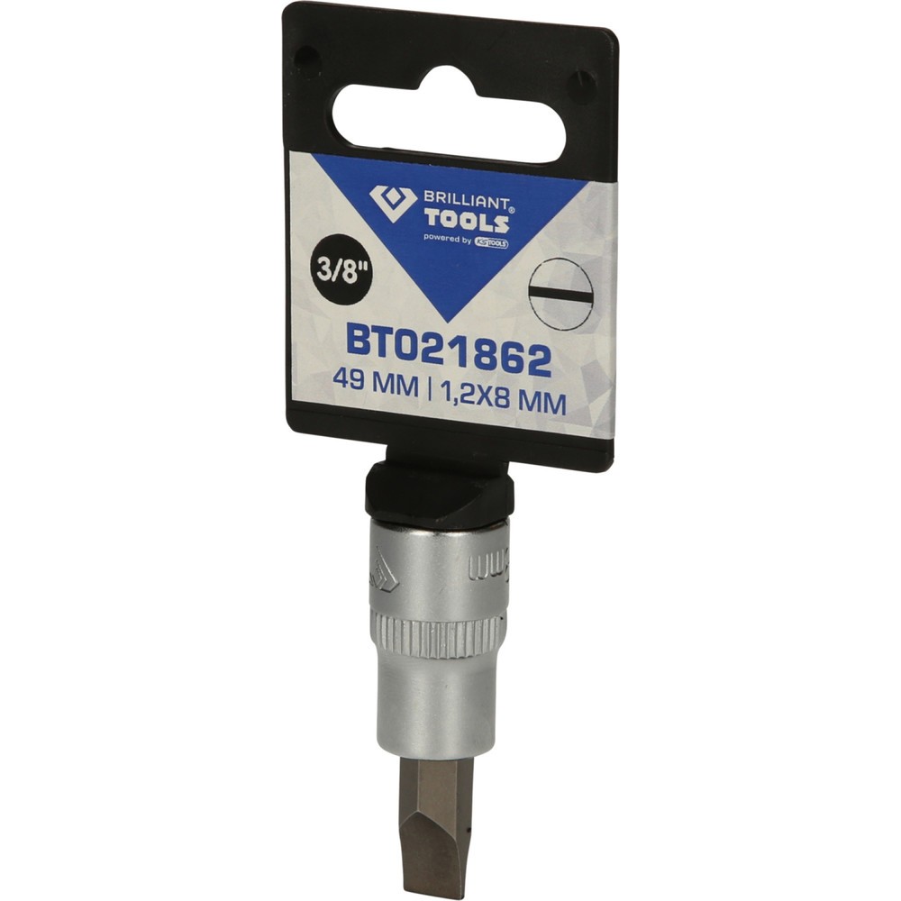 Produktabbildung Nr. 5: BRILLIANT TOOLS 3/8" Schlitz Bit-Stecknuss, 2 x 8 mm
