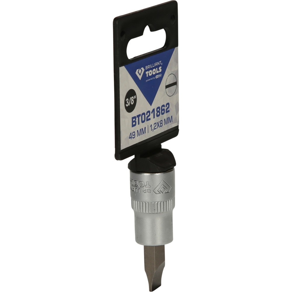 Produktabbildung Nr. 8: BRILLIANT TOOLS 3/8" Schlitz Bit-Stecknuss, 2 x 8 mm