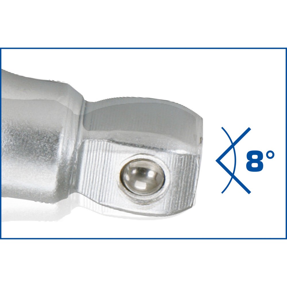 Produktabbildung Nr. 2: BRILLIANT TOOLS 3/8" Schwenkbare Verlängerung, 35 mm