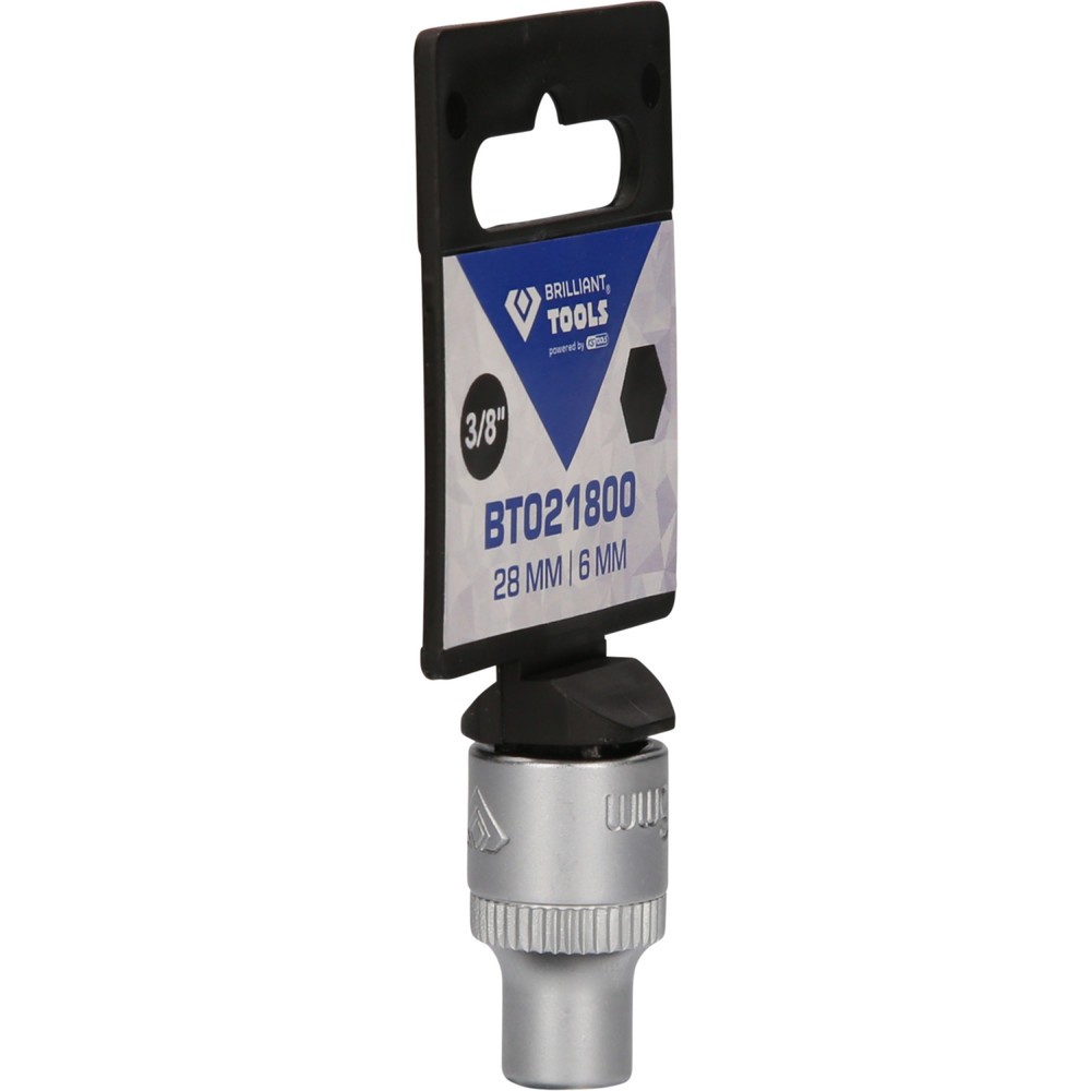 Produktabbildung Nr. 5: BRILLIANT TOOLS 3/8" Sechskant-Stecknuss, 6 mm
