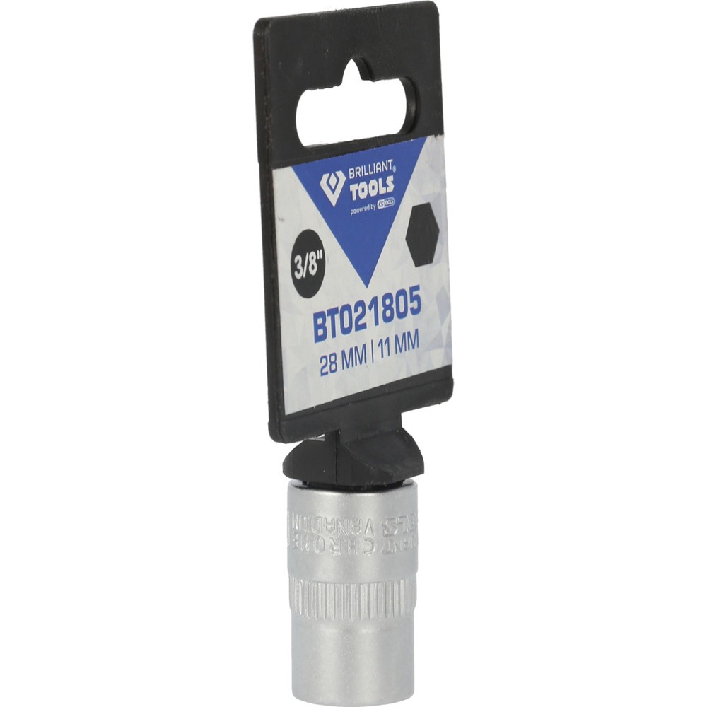 Produktabbildung Nr. 9: BRILLIANT TOOLS 3/8" Sechskant-Stecknuss, 11 mm