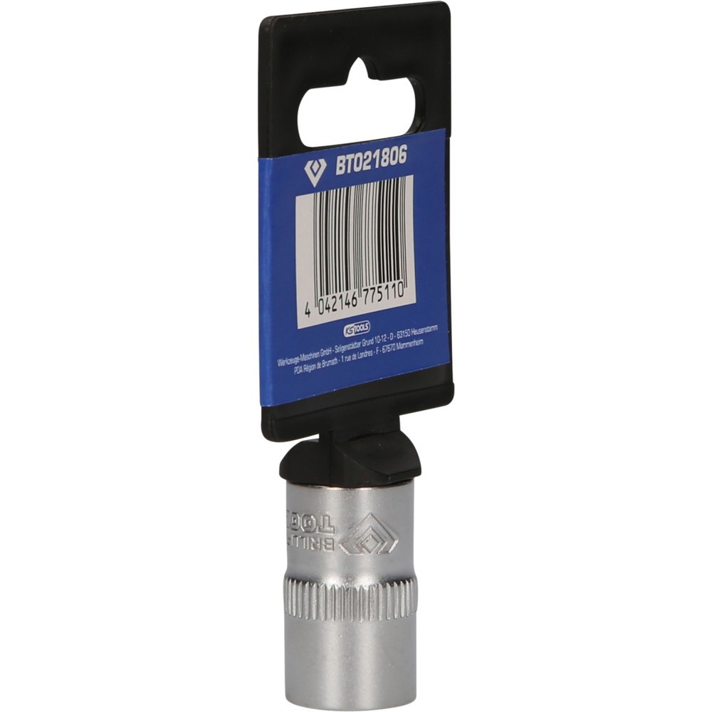 Produktabbildung Nr. 6: BRILLIANT TOOLS 3/8" Sechskant-Stecknuss, 12 mm