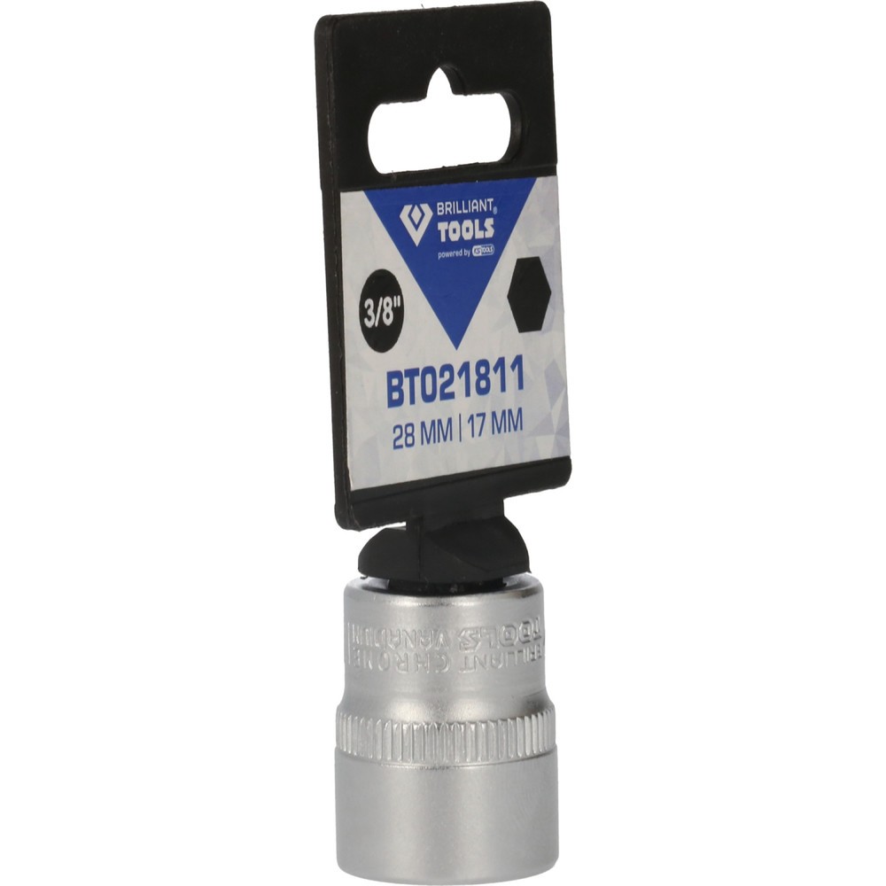 Produktabbildung Nr. 9: BRILLIANT TOOLS 3/8" Sechskant-Stecknuss, 17 mm