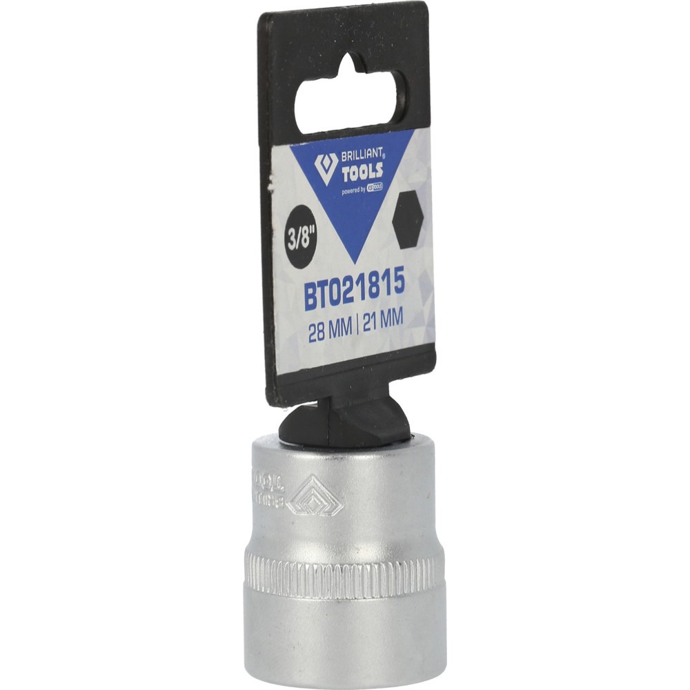 Produktabbildung Nr. 8: BRILLIANT TOOLS 3/8" Sechskant-Stecknuss, 21 mm