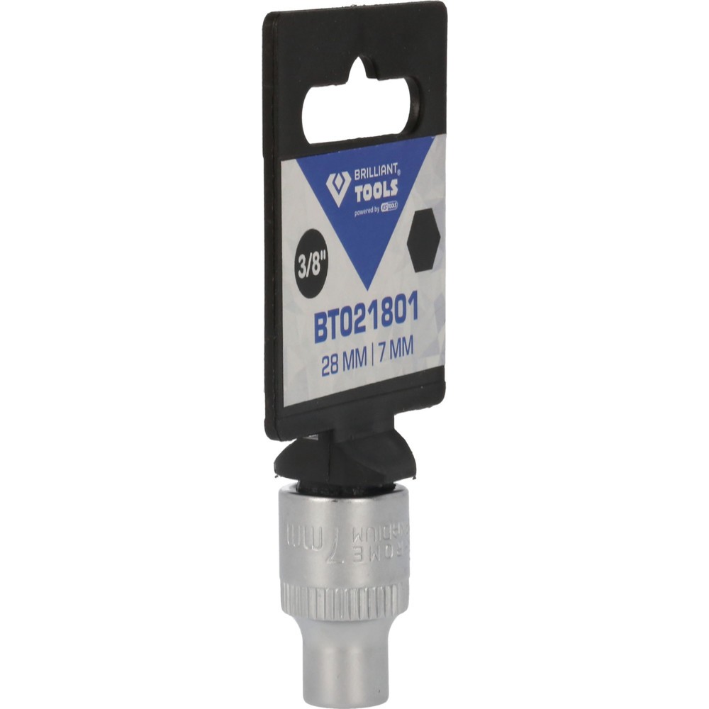 Produktabbildung Nr. 7: BRILLIANT TOOLS 3/8" Sechskant-Stecknuss, 7 mm