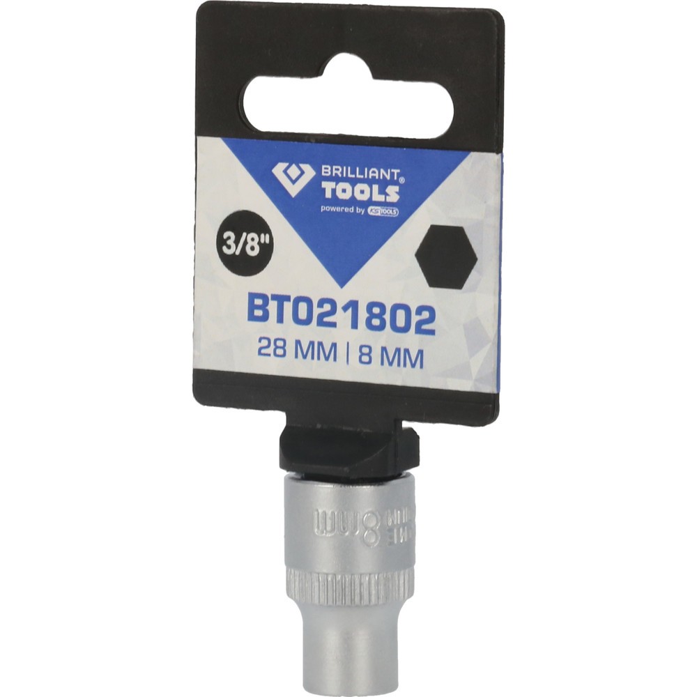 Produktabbildung Nr. 5: BRILLIANT TOOLS 3/8" Sechskant-Stecknuss, 8 mm