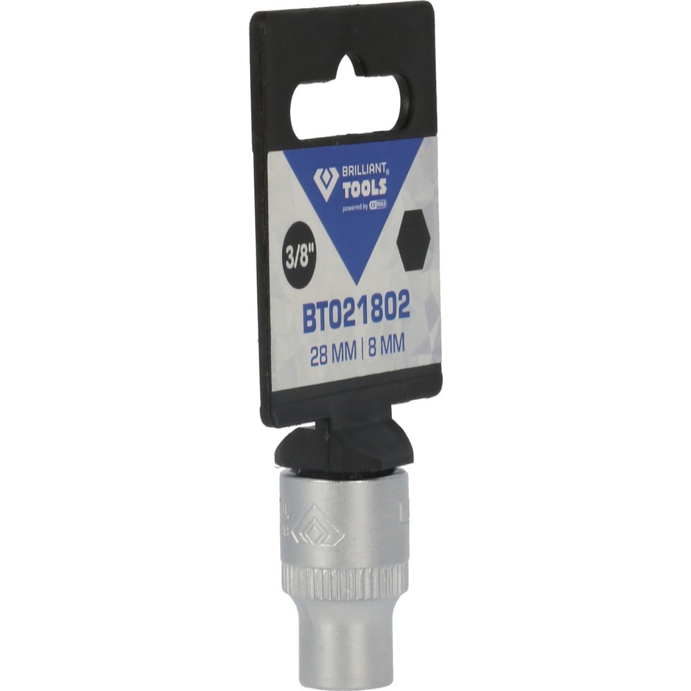 Produktabbildung Nr. 8: BRILLIANT TOOLS 3/8" Sechskant-Stecknuss, 8 mm