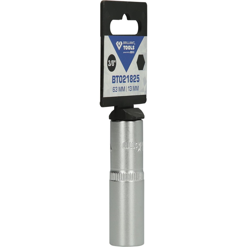 Produktabbildung Nr. 8: BRILLIANT TOOLS 3/8" Sechskant-Stecknuss, lange Ausführung, 13 mm