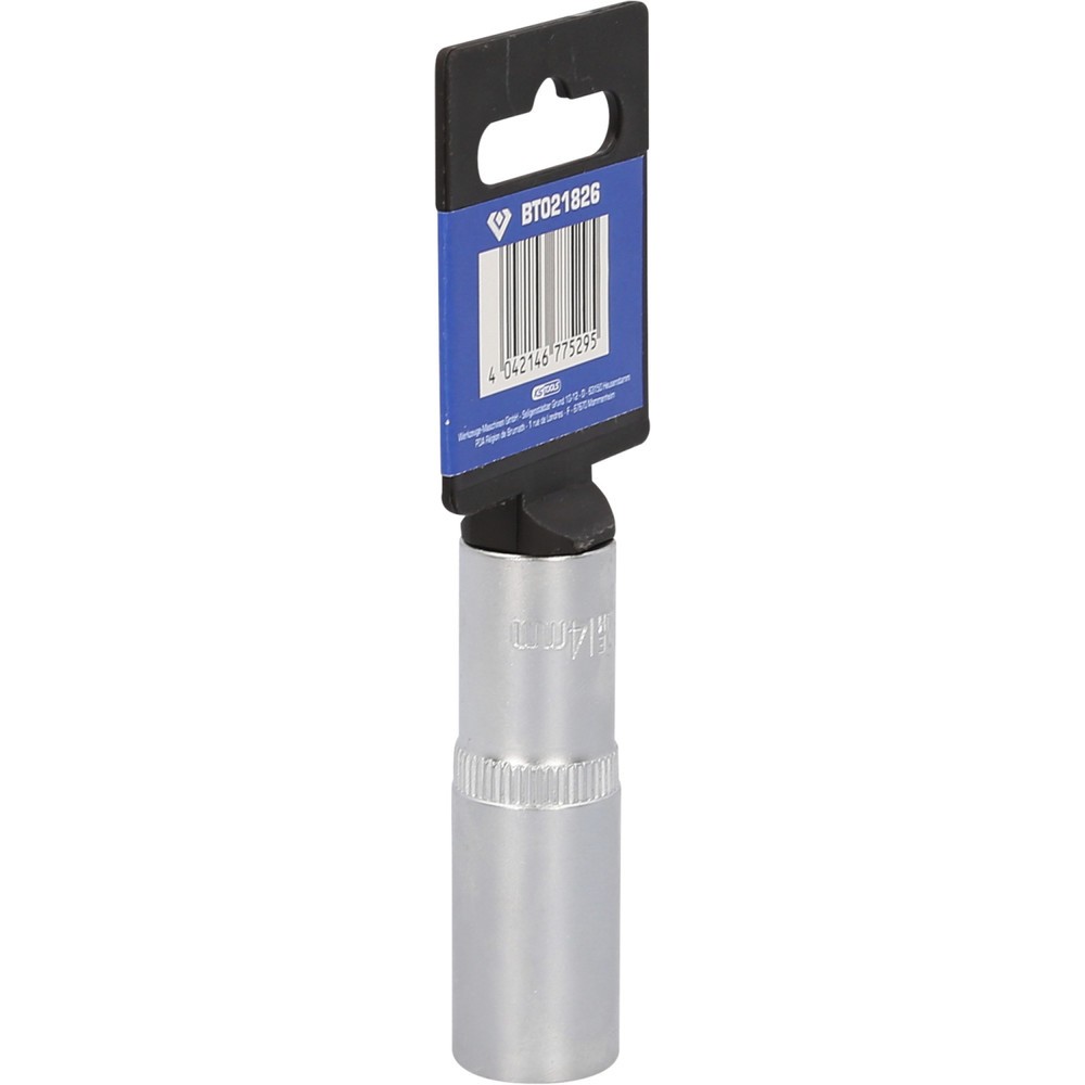 Produktabbildung Nr. 6: BRILLIANT TOOLS 3/8" Sechskant-Stecknuss, lange Ausführung, 14 mm