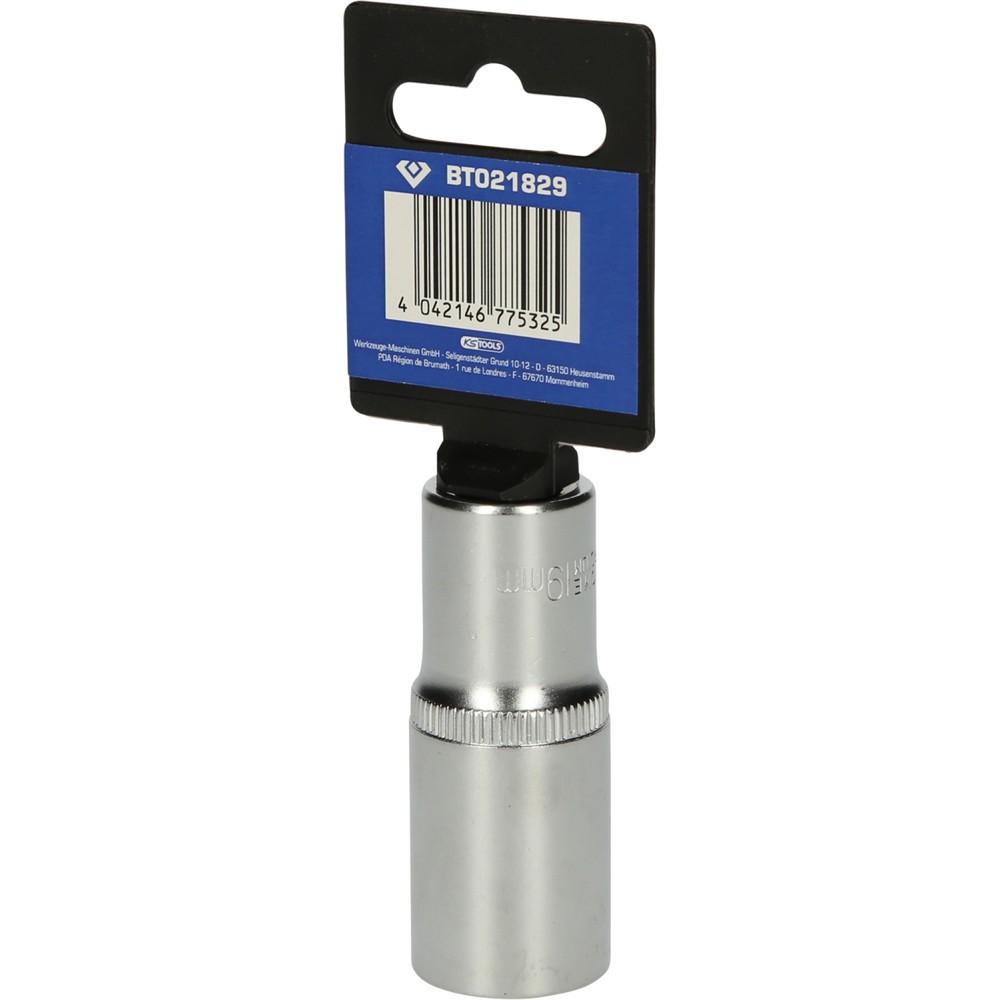 Produktabbildung Nr. 7: BRILLIANT TOOLS 3/8" Sechskant-Stecknuss, lange Ausführung, 19 mm