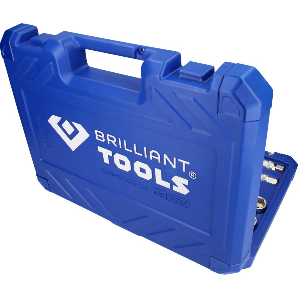 Produktabbildung Nr. 3: BRILLIANT TOOLS 3/8" Steckschlüssel-Satz, 61-tlg