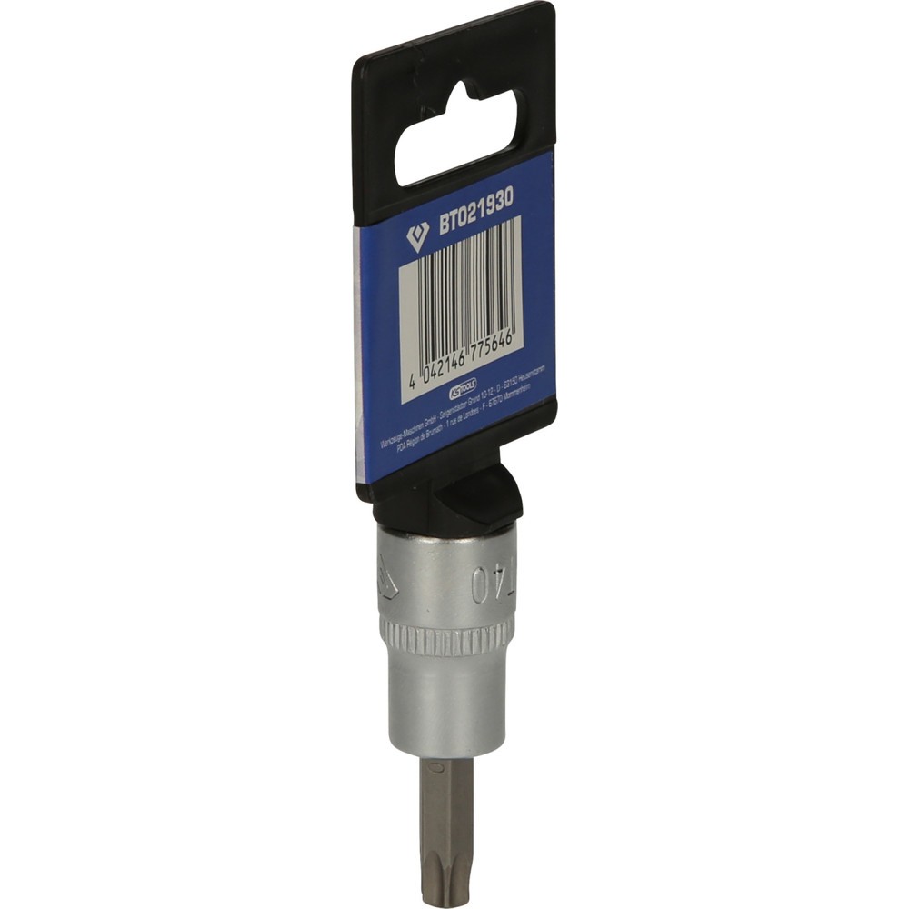 Produktabbildung Nr. 6: BRILLIANT TOOLS 3/8" Torx-Bit-Stecknuss, mit Stirnlochbohrung, TB40