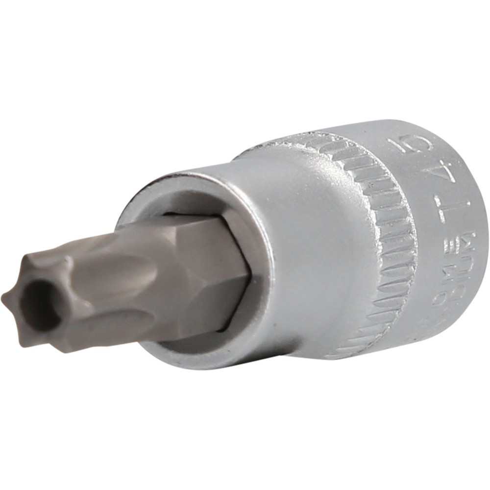 Produktabbildung Nr. 2: BRILLIANT TOOLS 3/8" Torx-Bit-Stecknuss, mit Stirnlochbohrung, TB45
