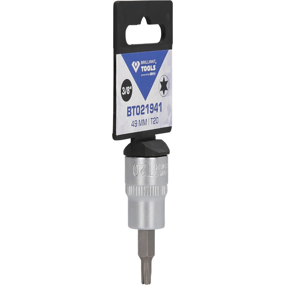 Produktabbildung Nr. 8: BRILLIANT TOOLS 3/8" Torx-Bit-Stecknuss, T20